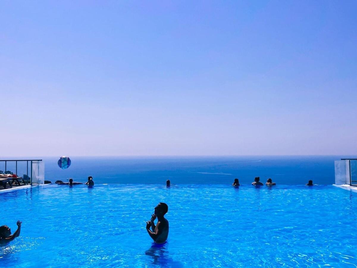Le Coq -Splendide Vue -Magnifique Piscine -Parking Daire Cap-d'Ail Dış mekan fotoğraf