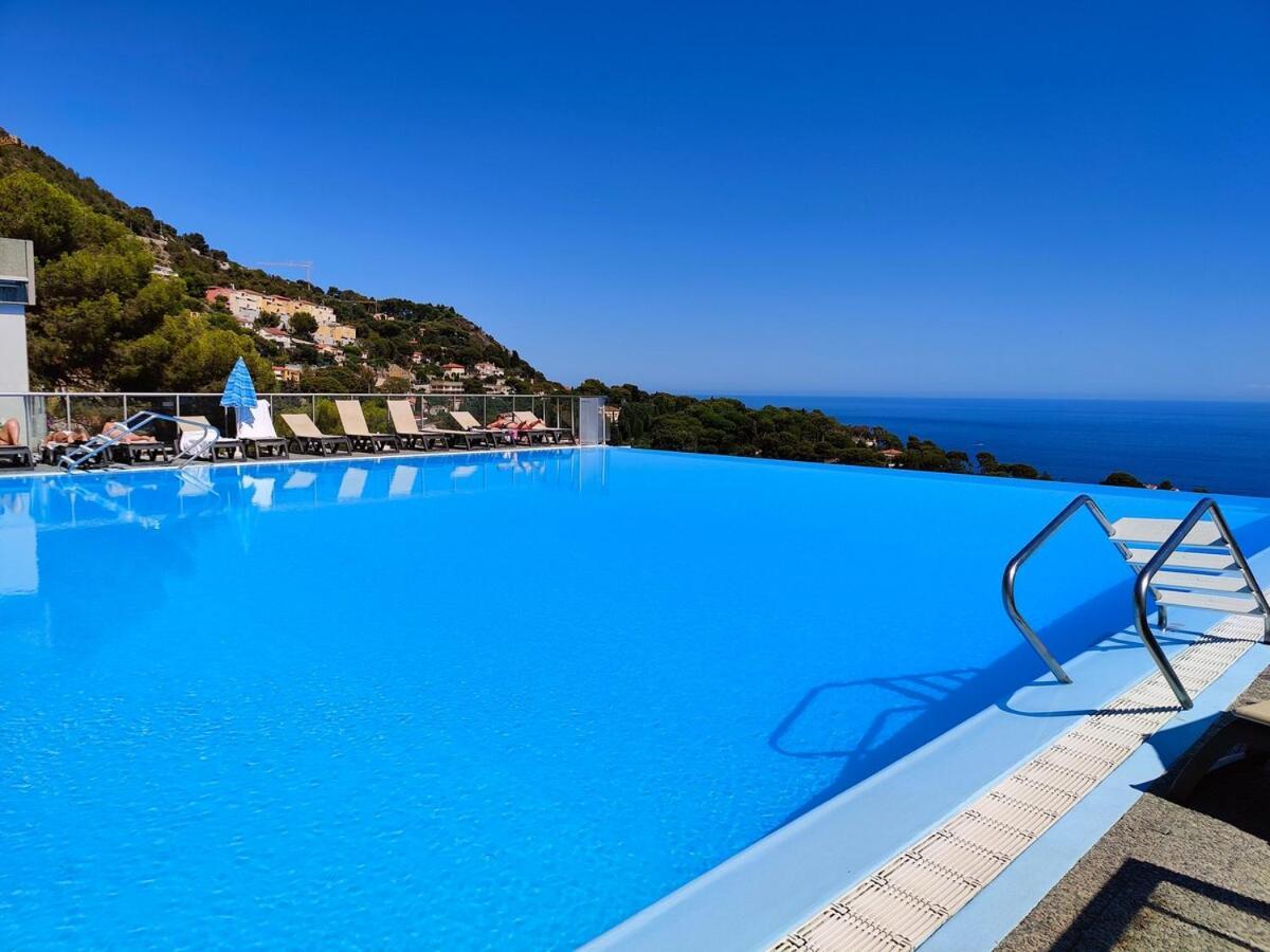 Le Coq -Splendide Vue -Magnifique Piscine -Parking Daire Cap-d'Ail Dış mekan fotoğraf