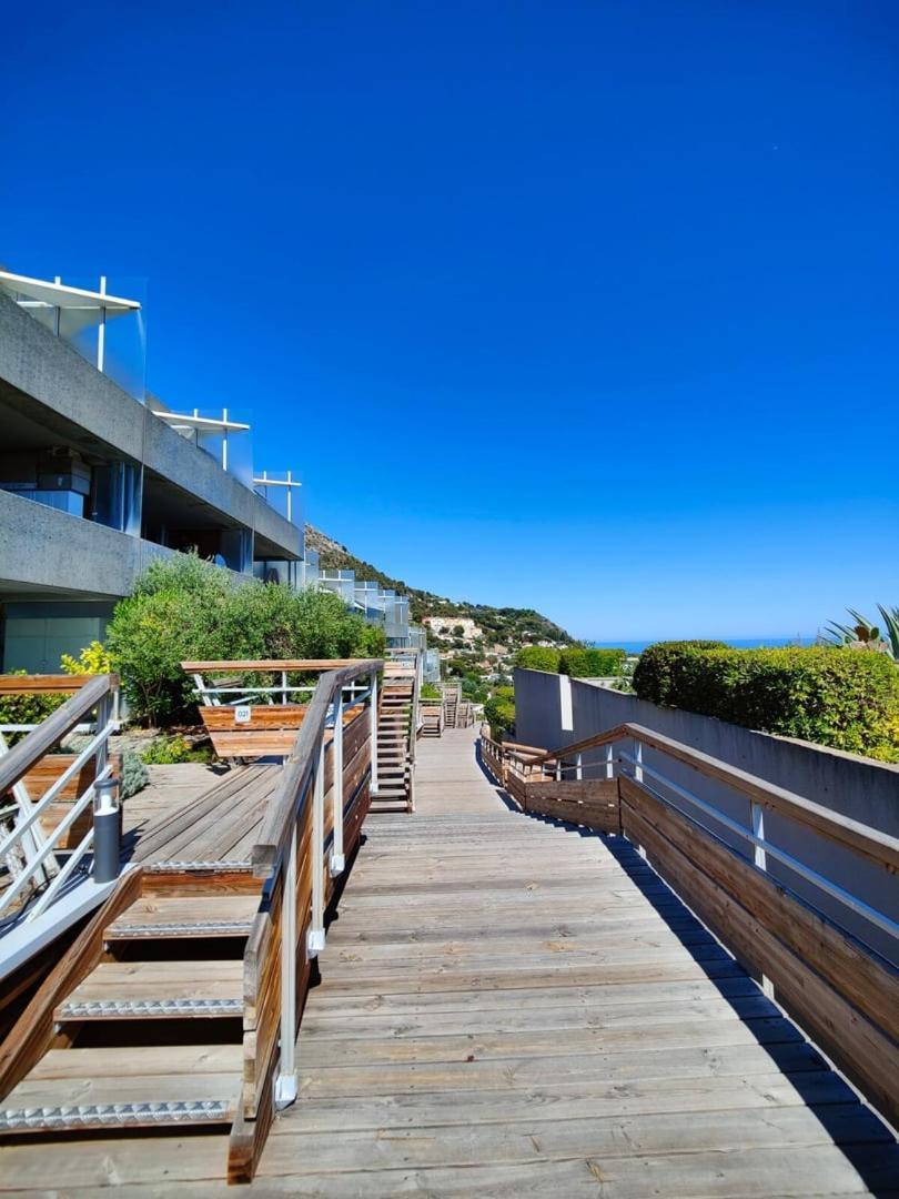 Le Coq -Splendide Vue -Magnifique Piscine -Parking Daire Cap-d'Ail Dış mekan fotoğraf