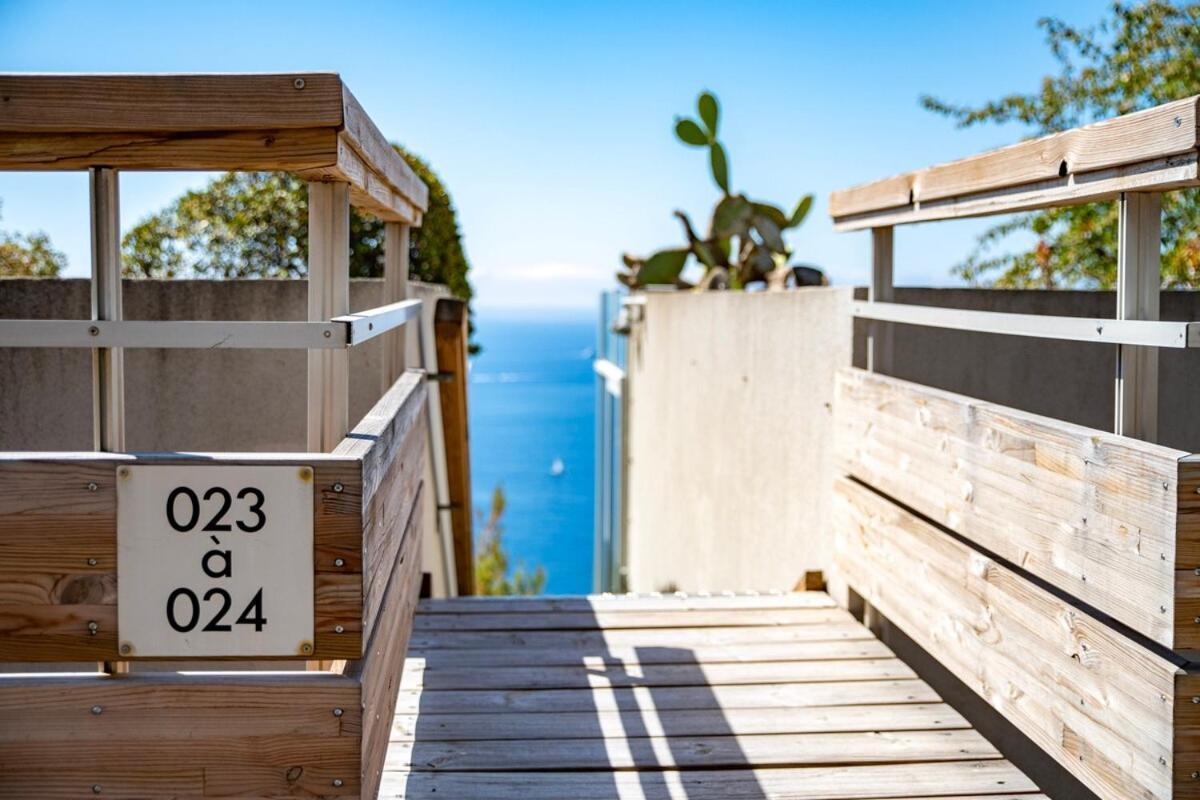 Le Coq -Splendide Vue -Magnifique Piscine -Parking Daire Cap-d'Ail Dış mekan fotoğraf