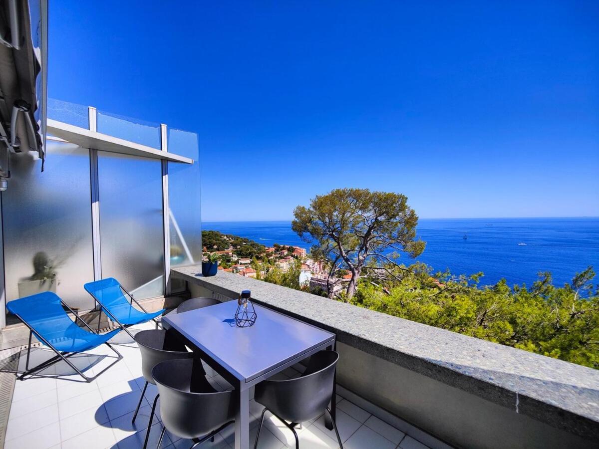 Le Coq -Splendide Vue -Magnifique Piscine -Parking Daire Cap-d'Ail Dış mekan fotoğraf